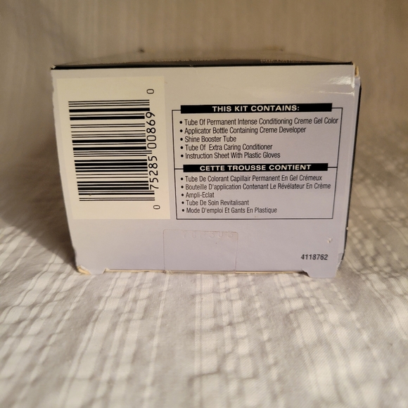 Dark and Lovely Go Intense Permanent Hair Color #1 Super Black, 3 boxes - Picture 5 of 7